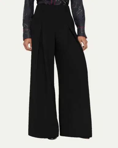 Lafayette 148 New York x The Morning Show Warren Wide-Leg Wool Pants | Thumbnail 4 Lafayette 148 New York x The Morning Show Warren Wide-Leg Wool Pants | Thumbnail 4