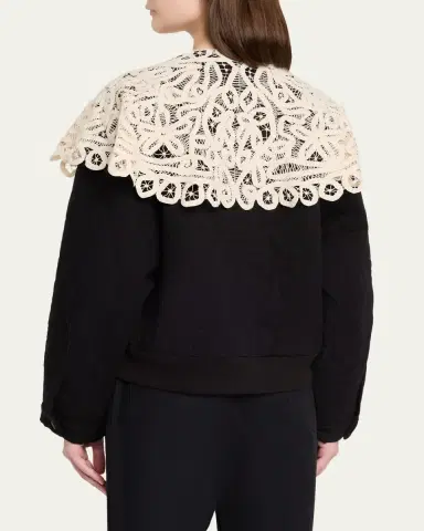 Sea Adelina Battenberg Lace Jacket | Thumbnail 3 Sea Adelina Battenberg Lace Jacket | Thumbnail 3