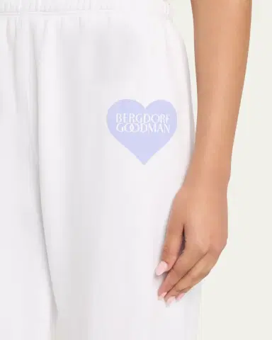 Sprwmn Logo Heart Fleece Sweatpants | Thumbnail 5 Sprwmn Logo Heart Fleece Sweatpants | Thumbnail 5
