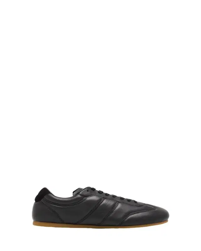 Men's Soft Leather Running Sneakers