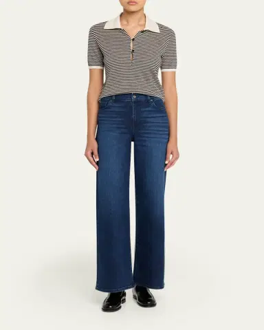 Frame Le Slim Palazzo Jeans | Thumbnail 4 Frame Le Slim Palazzo Jeans | Thumbnail 4
