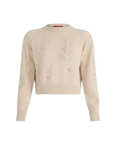Altuzarra Paulie Beaded Crewneck Sweater | Thumbnail 1 Altuzarra Paulie Beaded Crewneck Sweater | Thumbnail 1