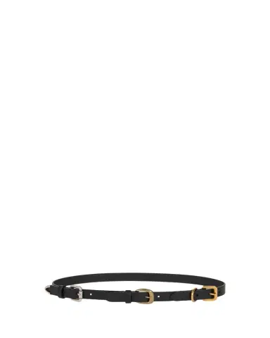 Etro Interchangeable Buckles Leather Belt | Thumbnail 1 Etro Interchangeable Buckles Leather Belt | Thumbnail 1
