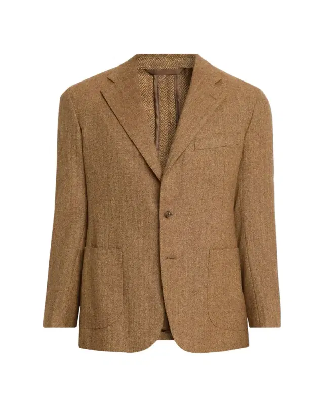Men's Unstructured Single-Breasted Sport Coat