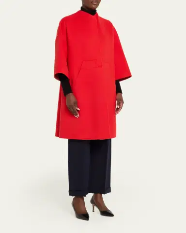 Giorgio Armani Bicolor Virgin Wool Coat | Thumbnail 4 Giorgio Armani Bicolor Virgin Wool Coat | Thumbnail 4
