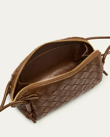 Bottega Veneta Zip Leather Pouch Shoulder Bag | Thumbnail 4