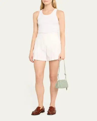 Bottega Veneta Zip Leather Pouch Shoulder Bag | Thumbnail 9
