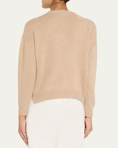 Majestic Filatures Crewneck Wool-Cashmere Sweater | Thumbnail 3 Majestic Filatures Crewneck Wool-Cashmere Sweater | Thumbnail 3