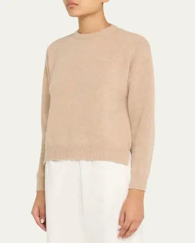 Majestic Filatures Crewneck Wool-Cashmere Sweater | Thumbnail 4 Majestic Filatures Crewneck Wool-Cashmere Sweater | Thumbnail 4