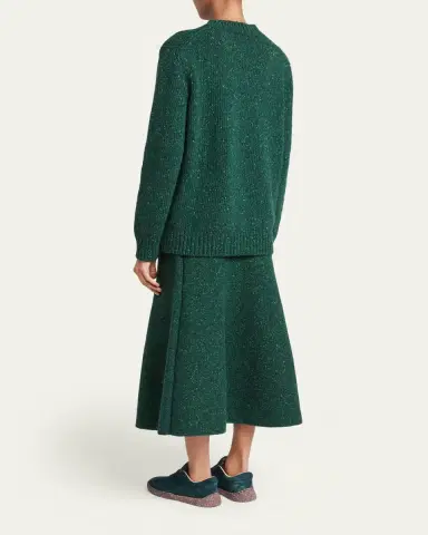 Gabriela Hearst Alfie Cashmere Crewneck Sweater | Thumbnail 3