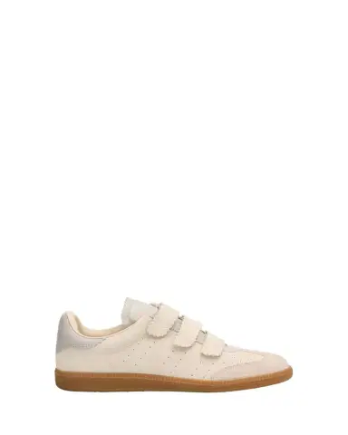 Isabel Marant Beth Mixed Leather Triple-Grip Sneakers | Thumbnail 1 Isabel Marant Beth Mixed Leather Triple-Grip Sneakers | Thumbnail 1