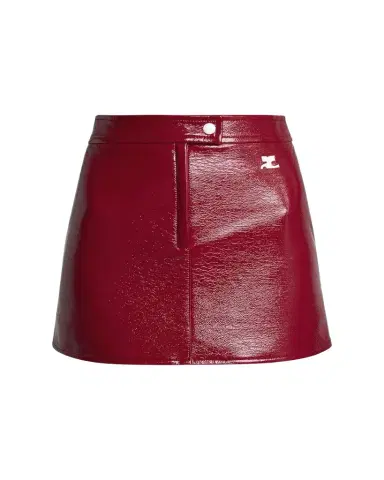 Courrèges Reedition Vinyl Mini Skirt | Thumbnail 1