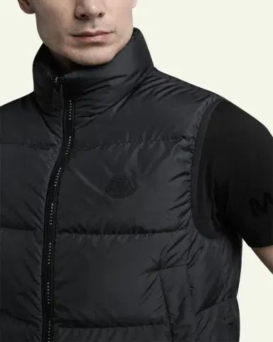 Moncler Men's Gabas Short Sleeve Padded Vest | Thumbnail 5