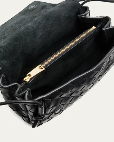 Bottega Veneta Notturno Nappa Leather Shoulder Bag | Thumbnail 4 Bottega Veneta Notturno Nappa Leather Shoulder Bag | Thumbnail 4