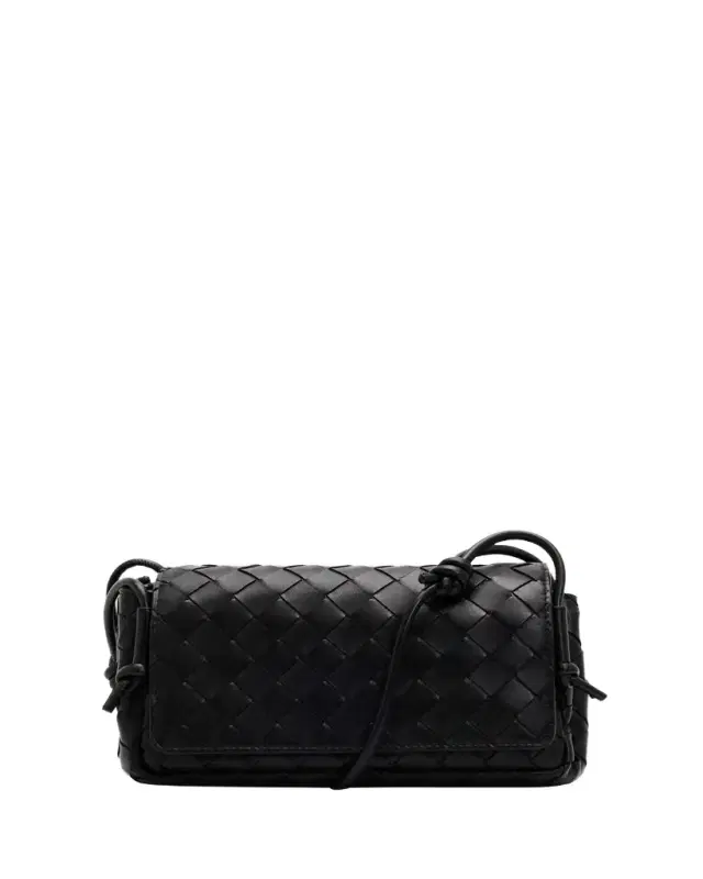 Bottega Veneta Notturno Nappa Leather Shoulder Bag