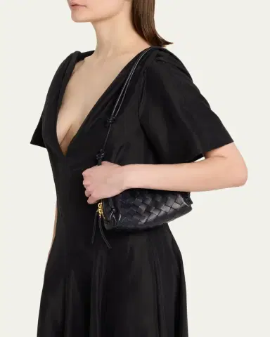 Bottega Veneta Zip Leather Pouch Shoulder Bag | Thumbnail 6