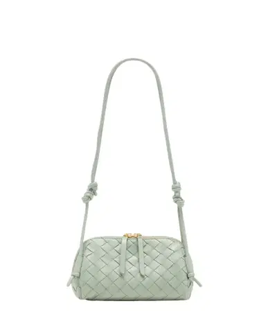 Bottega Veneta Zip Leather Pouch Shoulder Bag | Thumbnail 1