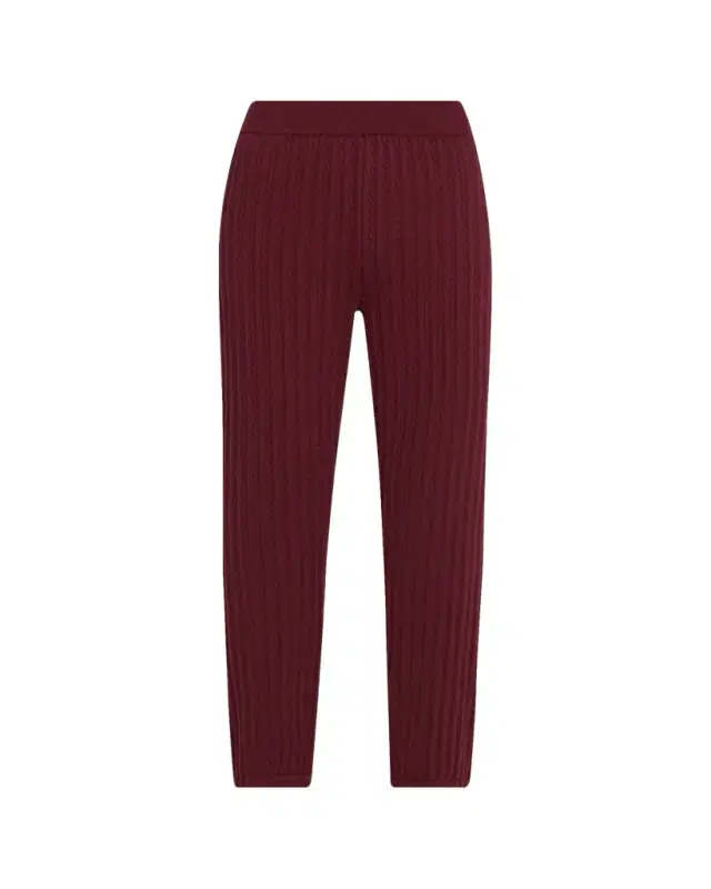 SIMKHAI Tillie Cashmere-Cotton Travel Pants