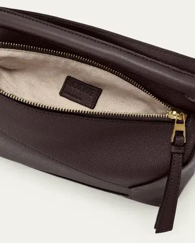 LOEWE Puzzle Edge Small Top-Handle Bag in Grain Leather | Thumbnail 7