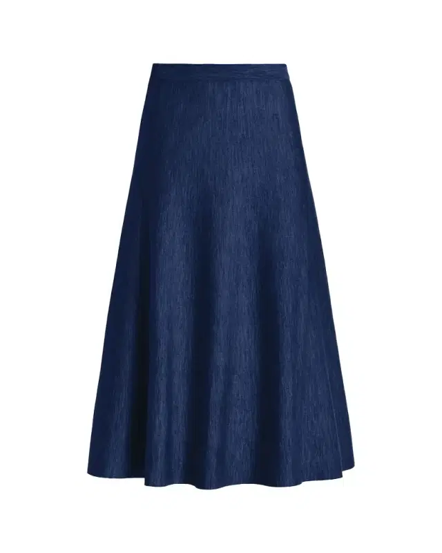Freddie Heathered Wool-Cashmere Midi Skirt