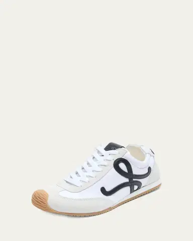 Loewe Men's Ballet Runner 2.0 Nylon & Calfskin Sneakers | Thumbnail 2 Loewe Men's Ballet Runner 2.0 Nylon & Calfskin Sneakers | Thumbnail 2