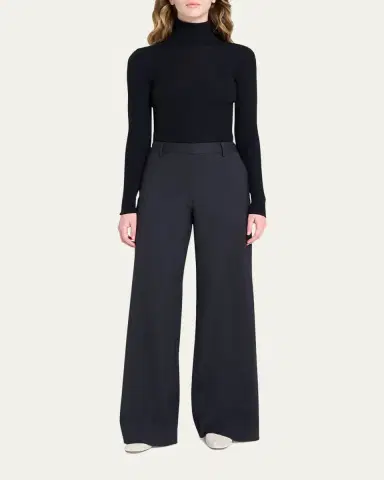 TWP Rib-Knit Wool Turtleneck Sweater | Thumbnail 2 TWP Rib-Knit Wool Turtleneck Sweater | Thumbnail 2