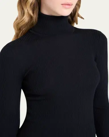 TWP Rib-Knit Wool Turtleneck Sweater | Thumbnail 5 TWP Rib-Knit Wool Turtleneck Sweater | Thumbnail 5