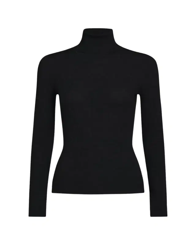 TWP Rib-Knit Wool Turtleneck Sweater