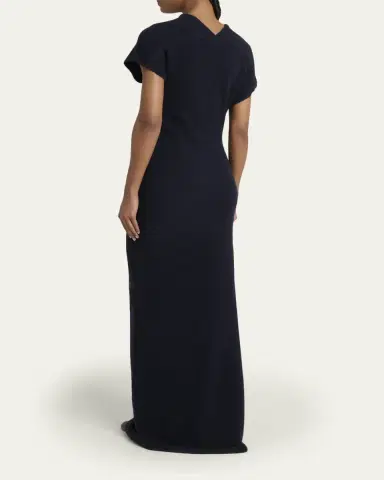 Proenza Schouler Abie Boiled Wool Maxi Dress | Thumbnail 6 Proenza Schouler Abie Boiled Wool Maxi Dress | Thumbnail 6