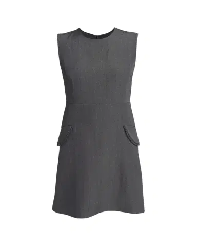 Jil Sander Embroidered Pockets Sleeveless Mini Dress | Thumbnail 1