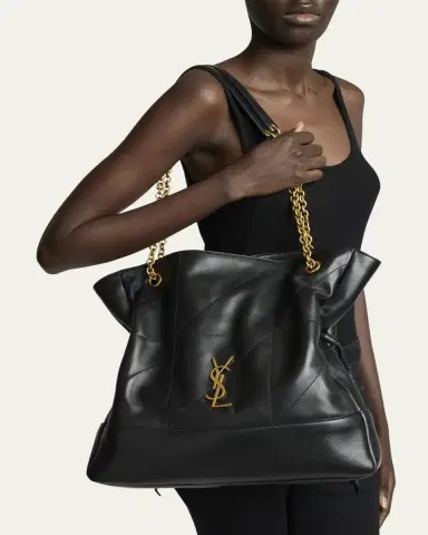 Saint Laurent Jamie 4.3 Medium Shopping Tote Bag in Quilted Leather | Thumbnail 2 Saint Laurent Jamie 4.3 Medium Shopping Tote Bag in Quilted Leather | Thumbnail 2