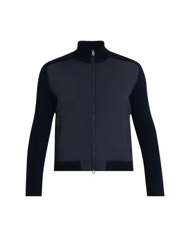 Sease Men's Dinghy Cashmere Rib Reversible Rollneck Sweater