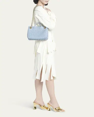 Bottega Veneta Small Andiamo Shoulder Bag with Chain Strap | Thumbnail 13 Bottega Veneta Small Andiamo Shoulder Bag with Chain Strap | Thumbnail 13