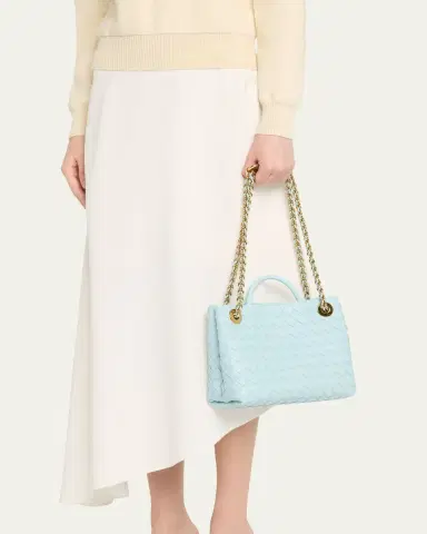 Bottega Veneta Small Andiamo Shoulder Bag with Chain Strap | Thumbnail 14 Bottega Veneta Small Andiamo Shoulder Bag with Chain Strap | Thumbnail 14
