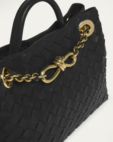 Bottega Veneta Small Andiamo Shoulder Bag with Chain Strap | Thumbnail 5 Bottega Veneta Small Andiamo Shoulder Bag with Chain Strap | Thumbnail 5
