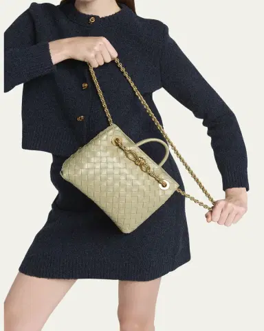 Bottega Veneta Small Andiamo Shoulder Bag with Chain Strap | Thumbnail 9 Bottega Veneta Small Andiamo Shoulder Bag with Chain Strap | Thumbnail 9