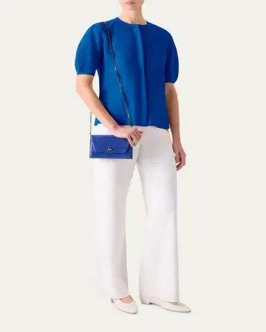 Akris Finnian Wide-Leg Denim Pants | Thumbnail 2 Akris Finnian Wide-Leg Denim Pants | Thumbnail 2