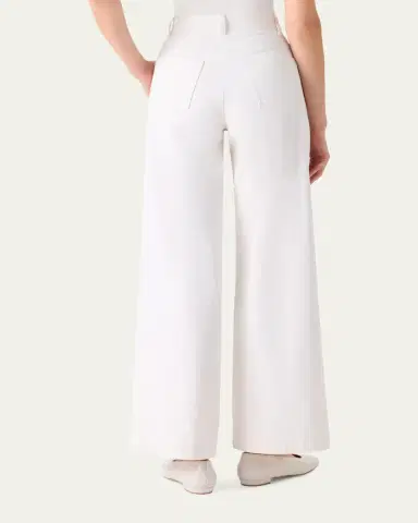 Akris Finnian Wide-Leg Denim Pants | Thumbnail 3 Akris Finnian Wide-Leg Denim Pants | Thumbnail 3