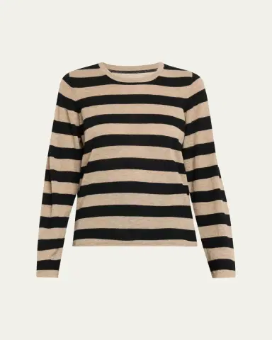 Majestic Filatures Machine Washable Cashmere Striped Pullover | Thumbnail 9 Majestic Filatures Machine Washable Cashmere Striped Pullover | Thumbnail 9