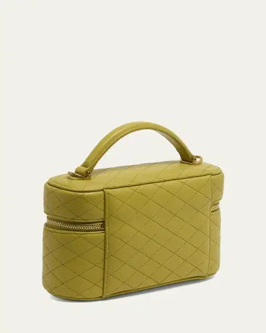 Saint Laurent Gaby Vanity Quilted Leather Bag | Thumbnail 7