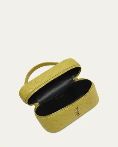 Saint Laurent Gaby Vanity Quilted Leather Bag | Thumbnail 8