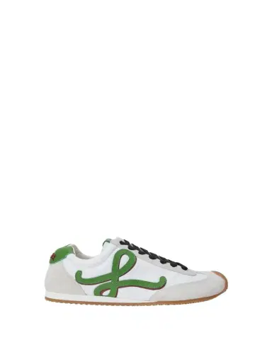 Loewe Men's Ballet Runner 2.0 Nylon and Calfskin Sneakers | Thumbnail 1 Loewe Men's Ballet Runner 2.0 Nylon and Calfskin Sneakers | Thumbnail 1