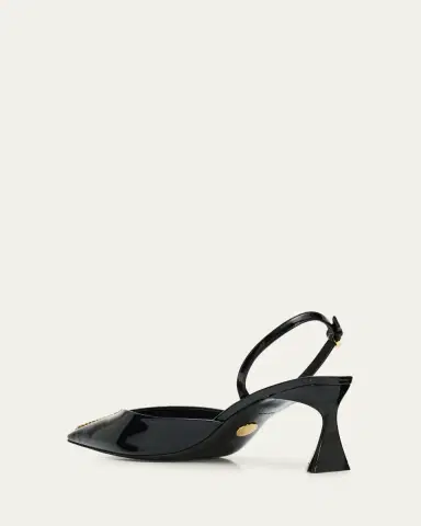 Stella McCartney 65mm Elsa Patent Slingback Pumps | Thumbnail 4 Stella McCartney 65mm Elsa Patent Slingback Pumps | Thumbnail 4