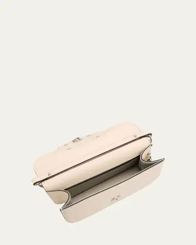 Valentino Garavani Loco Small Leather Top-Handle Bag with Jewel VLogo | Thumbnail 4