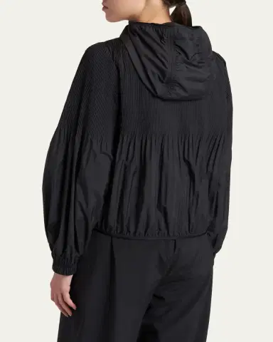 Moncler Anemone Pleated Hooded Jacket | Thumbnail 3 Moncler Anemone Pleated Hooded Jacket | Thumbnail 3