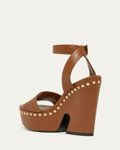 Givenchy 95mm Platform Leather Clog Sandals | Thumbnail 4 Givenchy 95mm Platform Leather Clog Sandals | Thumbnail 4