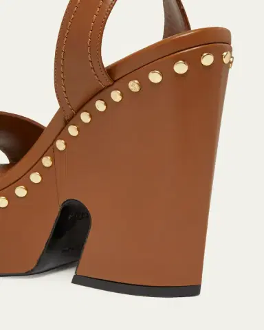 Givenchy 95mm Platform Leather Clog Sandals | Thumbnail 5 Givenchy 95mm Platform Leather Clog Sandals | Thumbnail 5