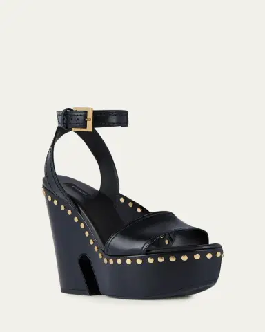 Givenchy 95mm Platform Leather Clog Sandals | Thumbnail 9 Givenchy 95mm Platform Leather Clog Sandals | Thumbnail 9