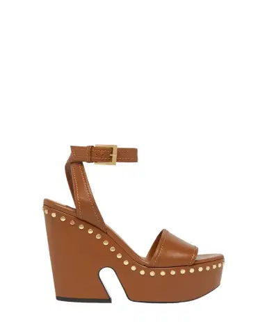 Givenchy 95mm Platform Leather Clog Sandals | Thumbnail 1 Givenchy 95mm Platform Leather Clog Sandals | Thumbnail 1