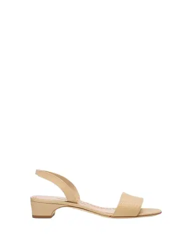 Manolo Blahnik 30mm Patobarnu Embossed Leather Slingback | Thumbnail 1 Manolo Blahnik 30mm Patobarnu Embossed Leather Slingback | Thumbnail 1